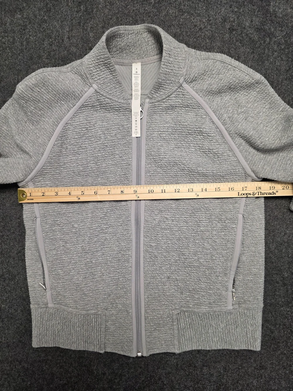 lululemon athletica athleisure zip
